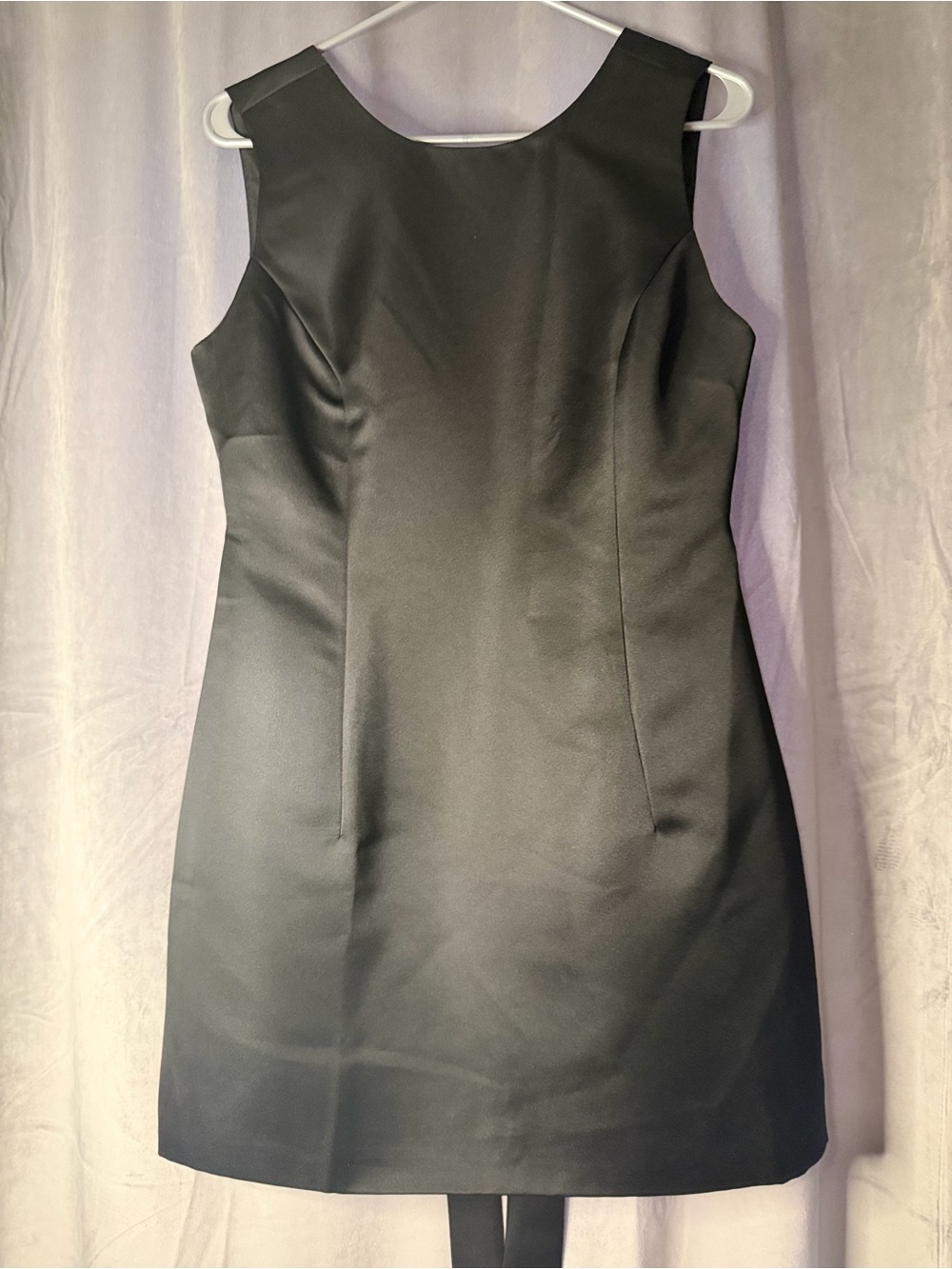 Classic Black Sleeveless Sheath Dress - Women's